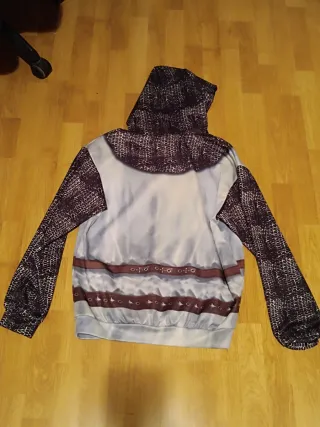 Sudadera Templario Gris y Rojo