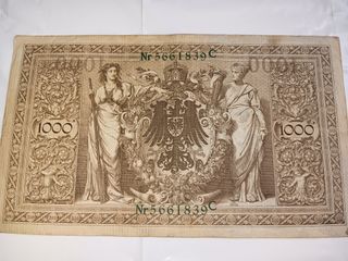 Billetes 1000 Marcos Alemanes (Reichsbanknote)