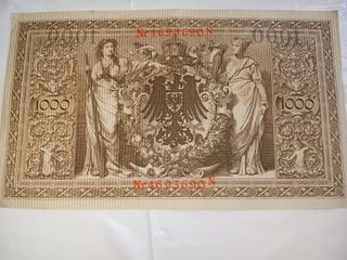 Billetes 1000 Marcos Alemanes (Reichsbanknote)