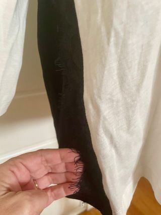 Camiseta Elena Miro Blanca y Negra