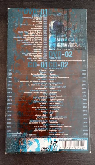 CD 10 Años Zona Bruta Hip Hop