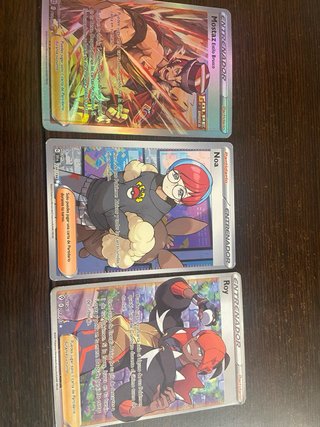 Lote Cartas Entrenador Pokémon (imitación)