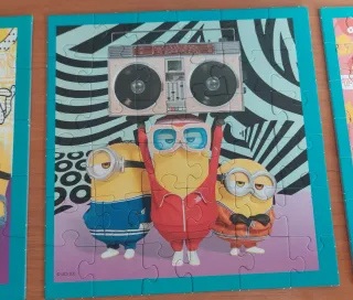 Pack 4 Puzzles Minions Trefl