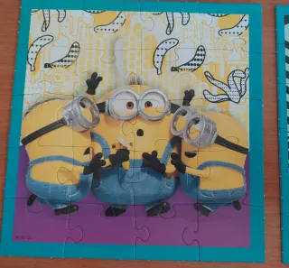 Pack 4 Puzzles Minions Trefl