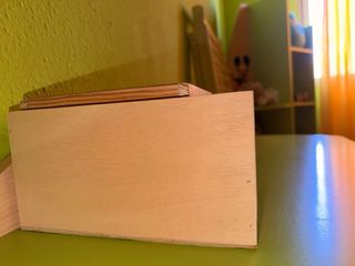 Harnero de madera y metal