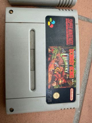 2 Juegos Super Nintendo: Mario World y Donkey Kong