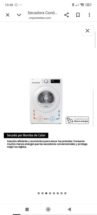 Secadora Samsung Heatpump