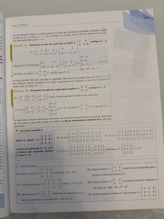 Matemáticas 2.º Bachillerato