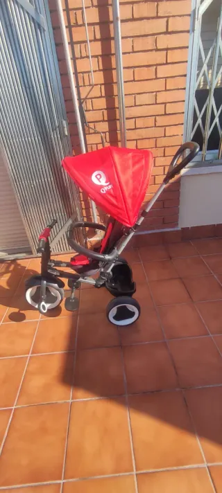 Triciclo Bebe Paseo Rojo