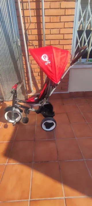 Triciclo Bebe Paseo Rojo
