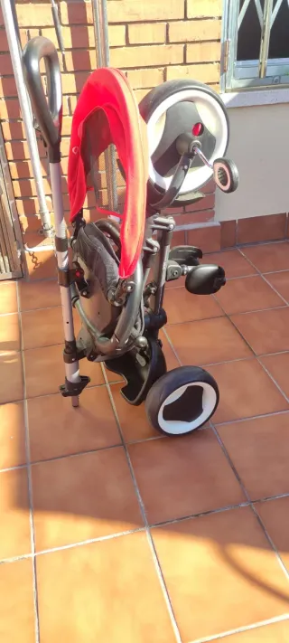 Triciclo Bebe Paseo Rojo