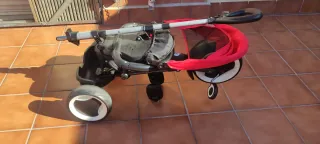 Triciclo Bebe Paseo Rojo