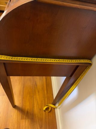 Escritorio secreter de madera