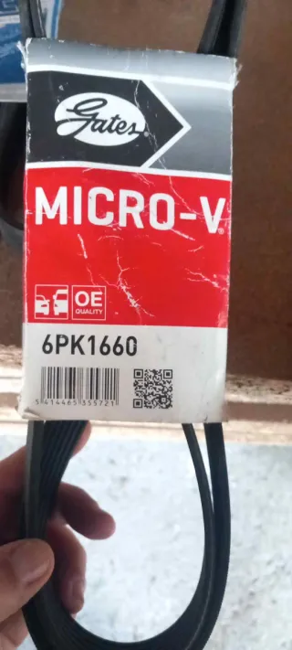 Correas de motor nuevas (Gates, Continental)