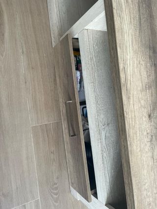 Conjunto Mueble TV y vitrina