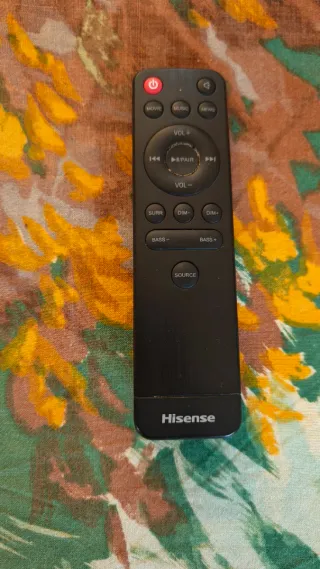 Barra de Sonido Hisense 2.1 HS214 Negra
