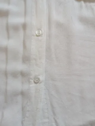 Camisa blanca Pull&Bear mujer