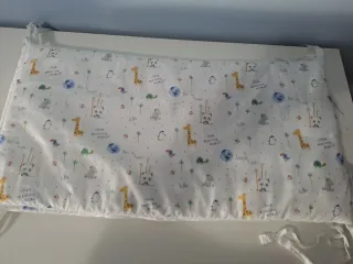 Protector de cuna bbest estampado animalitos