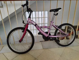 Bicicleta infantil morada