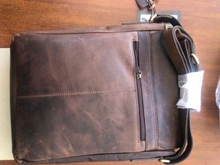 Bandolera ROWALLAN Marrón Cuero Unisex