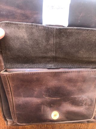 Bandolera ROWALLAN Marrón Cuero Unisex