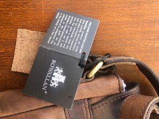 Bandolera ROWALLAN Marrón Cuero Unisex