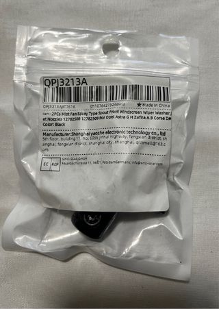 Boquilla Limpiaparabrisas