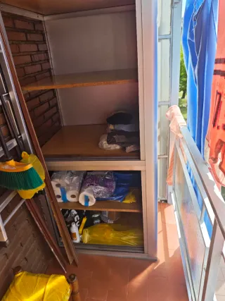 Armario de aluminio exterior terraza