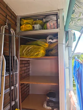 Armario de aluminio exterior terraza