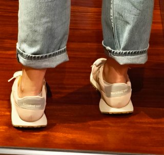 Zapatillas New Balance Rosa, Blanco y gris