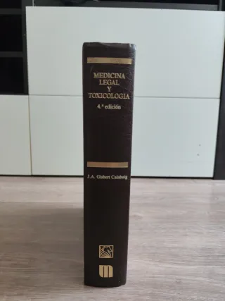 Medicina Legal y Toxicologia. Cuarta Edicion.