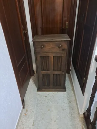Mueble zapatero de madera