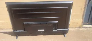 Televisión negra, para piezas pantalla arañada,