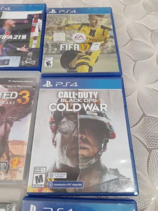 Lote Juegos PS3 y PS4: FIFA, Uncharted, Avengers