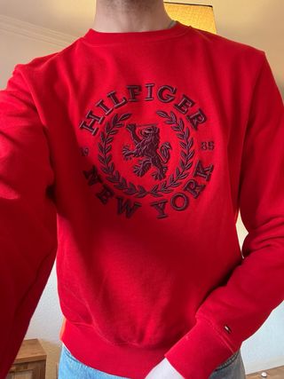 Sudadera Tommy Hilfiger Roja