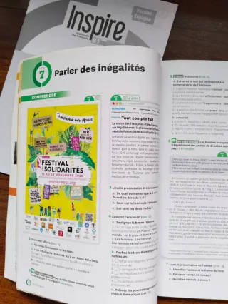 Inspire B1 Método de francés, versión española