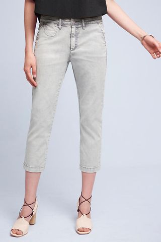 Pantalones chinos gris Anthropologie