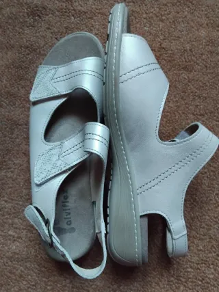 Sandalias Alviflex Piel Mujer Talla 40 Nuevas