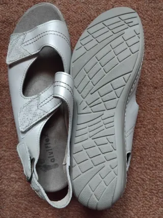 Sandalias Alviflex Piel Mujer Talla 40 Nuevas