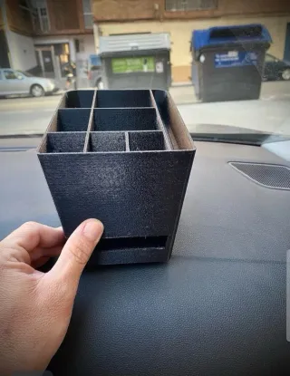 Organizador Megane IV Apoio Braços Impresso em 3D