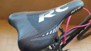 Bicicleta Racer 270 Negra y Rosa