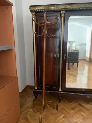 Perchero árbol de madera