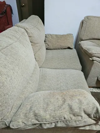 2 Divani in tessuto beige