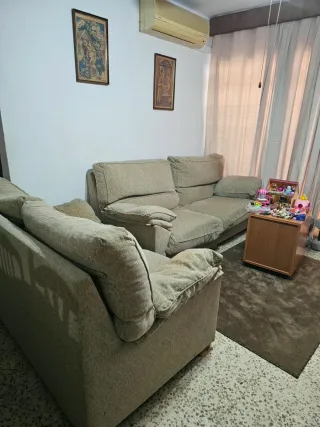 2 Divani in tessuto beige