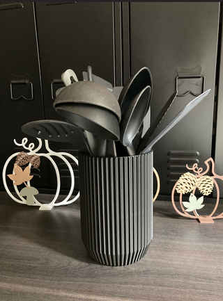 Design Cilindrico - Porta Utensili da Cucina