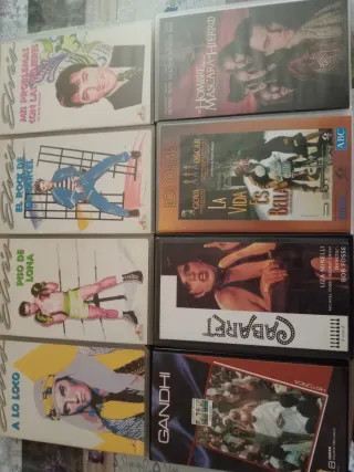 Lote 48 Películas VHS Clásicas.