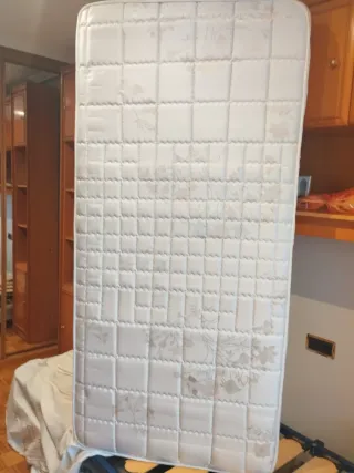 2 Camas Nido Somier y Colchón 90/80