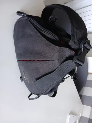 Bolsa bandolera CADEN para cámara