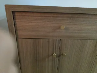 Mueble zapatero de madera