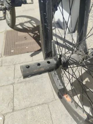 Bicicleta BMX azul